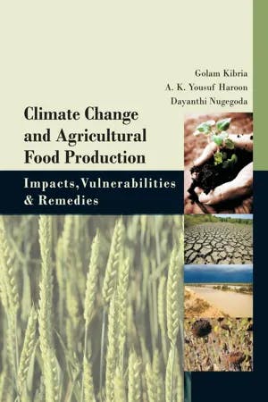 Climate Change And Agricultural Food Production book cover