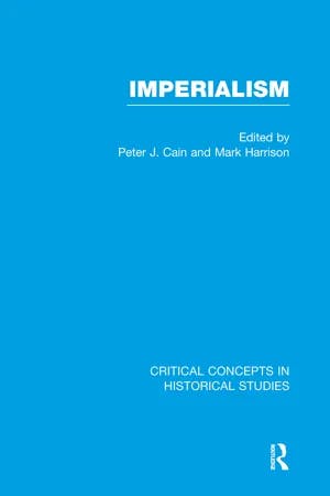 Imperialism Critical Concepts in Historical Studies book cover