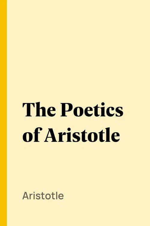 The Poetics of Aristotle book cover