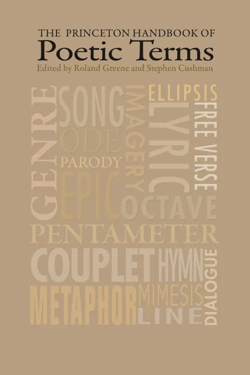 The Princeton Handbook of Poetic Terms book cover