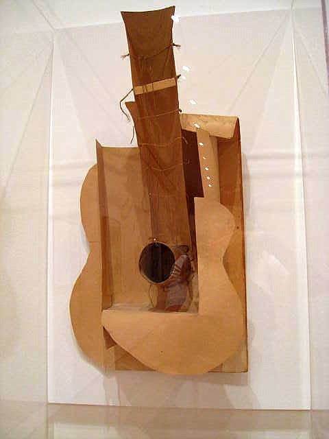 Picasso guitar relief