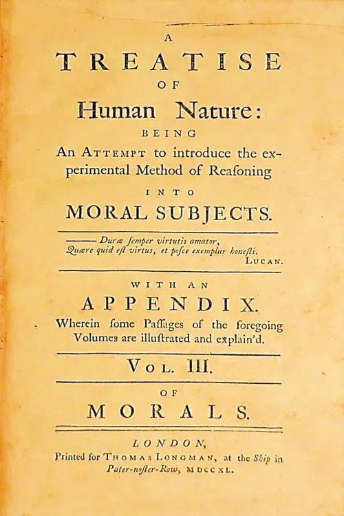 A Treatise of Human Nature book cover