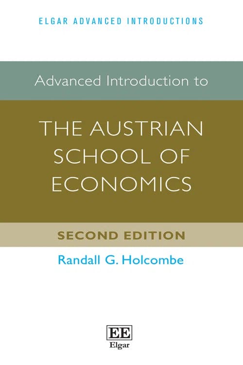 Advanced Introduction to the Austrian School of Economics book cover