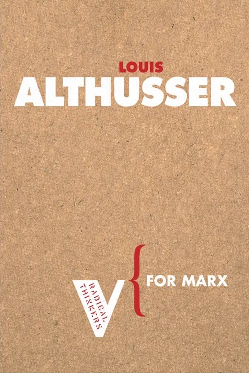 For Marx book cover