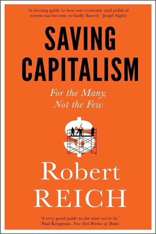 Saving Capitalism book cover