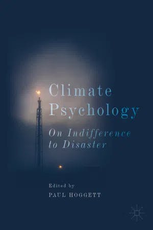 Climate Psychology On Indifference to Disaster book cover