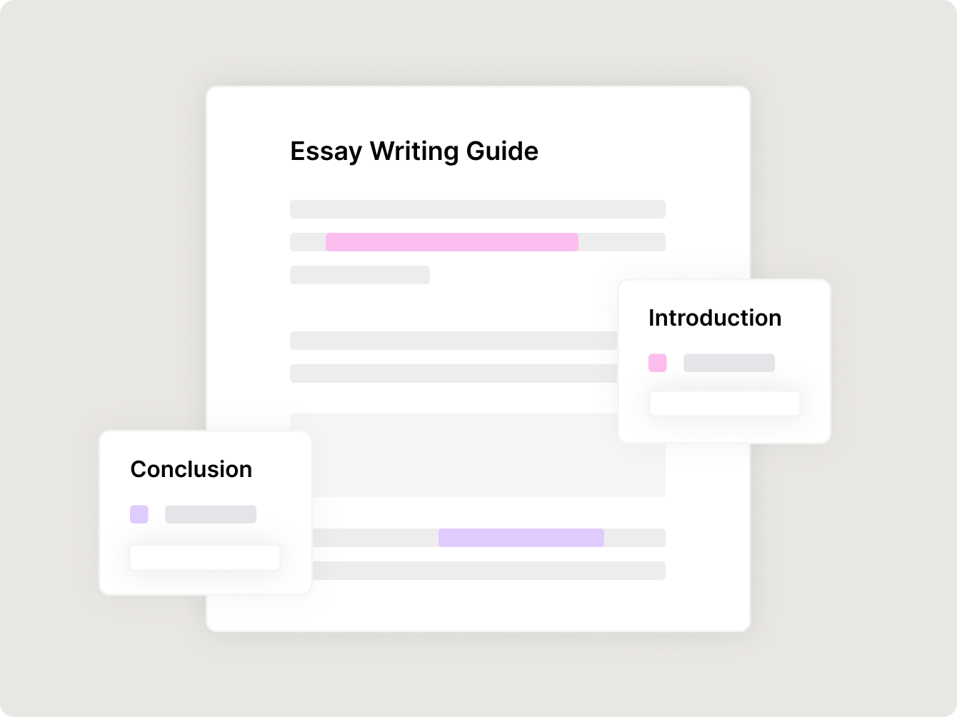 Essay writing guide banner