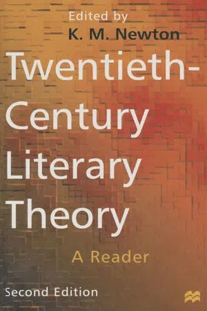 Twentieth-Century Literary Theory book cover
