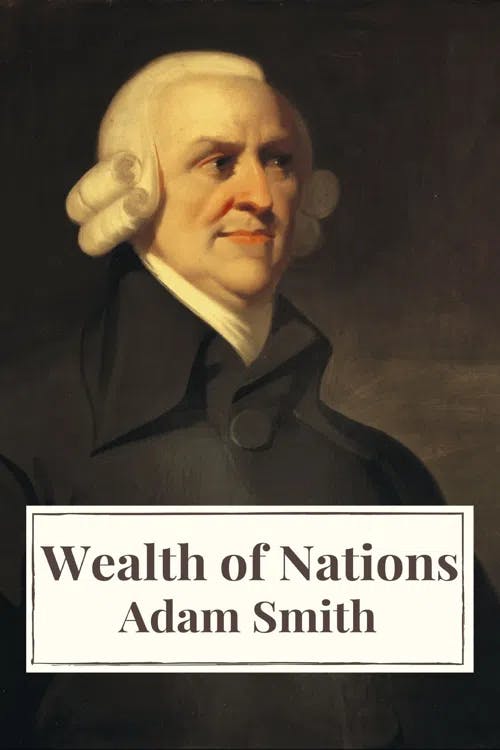 The Wealth of Nations book cover