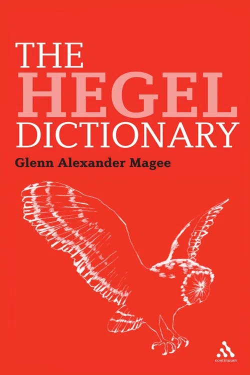 The Hegel Dictionary book cover