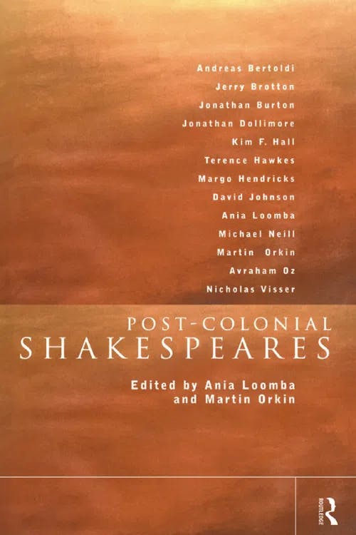 Post-Colonial Shakespeares book cover