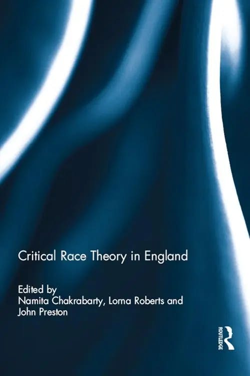 Critical Race Theory in England book cover