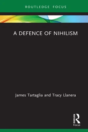 A Defence of Nihilism book cover