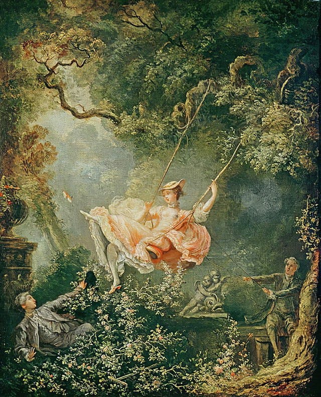 Image of Jean-Honoré Fragonard's The Swing