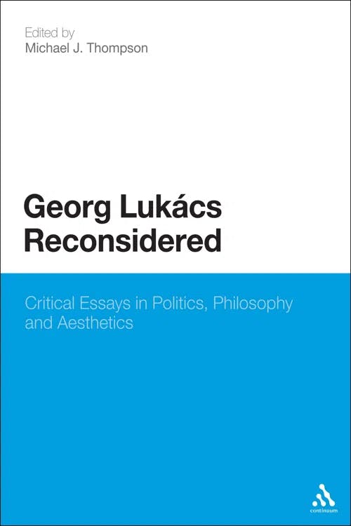 George Lukács Reconsidered book cover