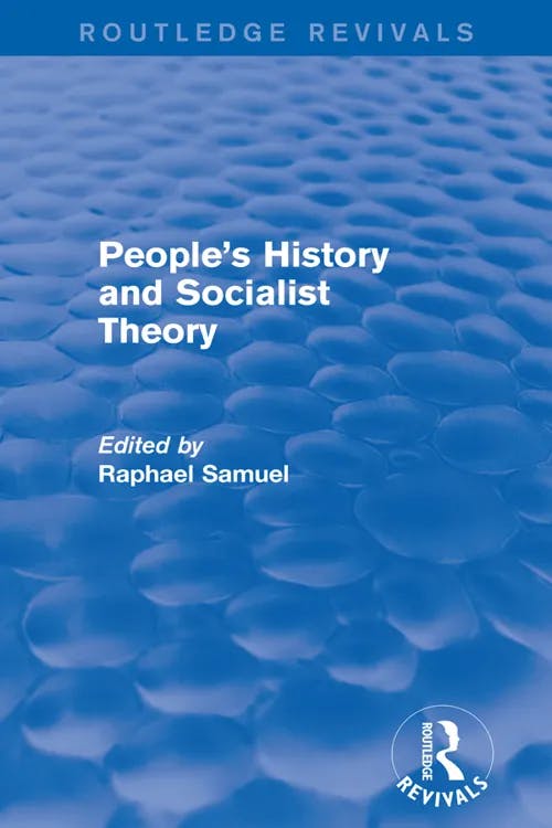 People's History and Socialist Theory book cover