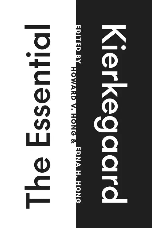 The Essential Kierkegaard book cover