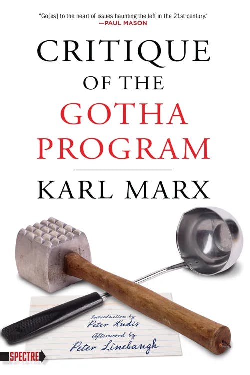 Critique of the Gotha Program book cover