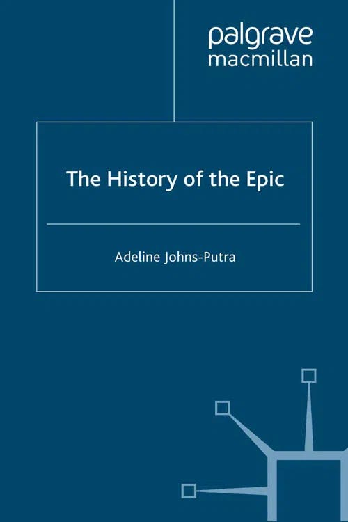 The History of the Epic book cover