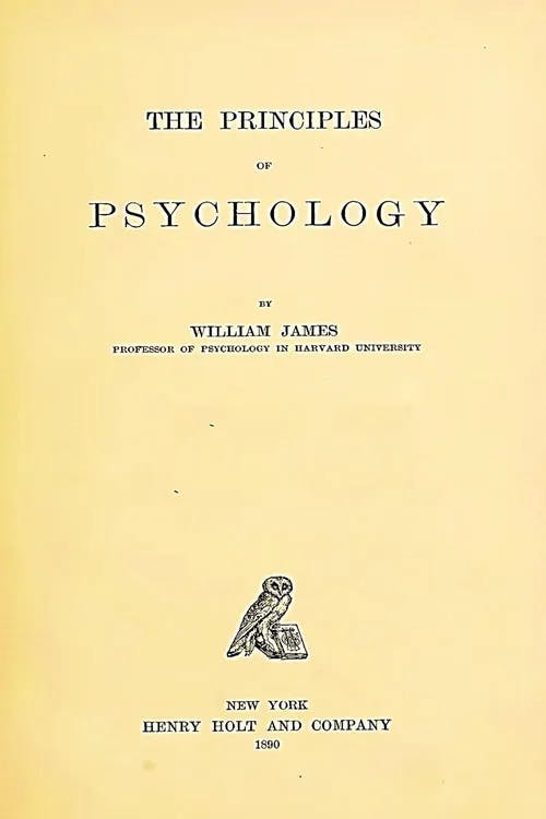 The Principles of Psychology book cover