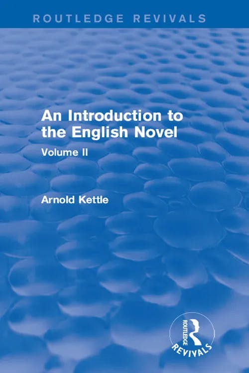 An Introduction to the English Novel: Volume 2 book cover
