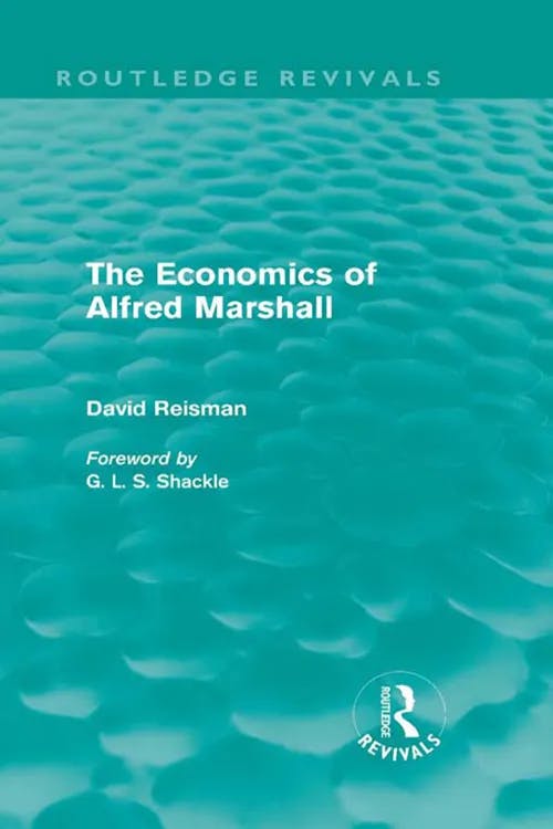 The Economics of Alfred Marshall book cover