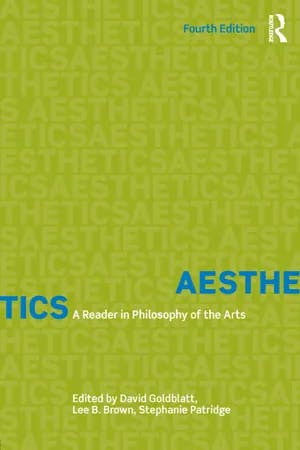 Aesthetics: A Reader in Philosophy of the Arts book cover