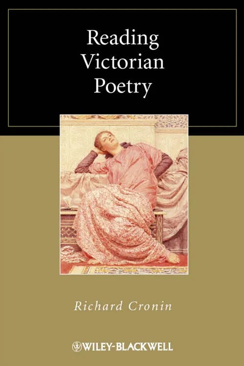 Reading Victorian Poetry book cover