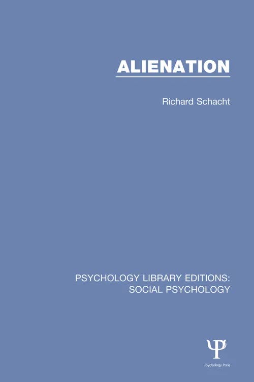 Alienation book cover