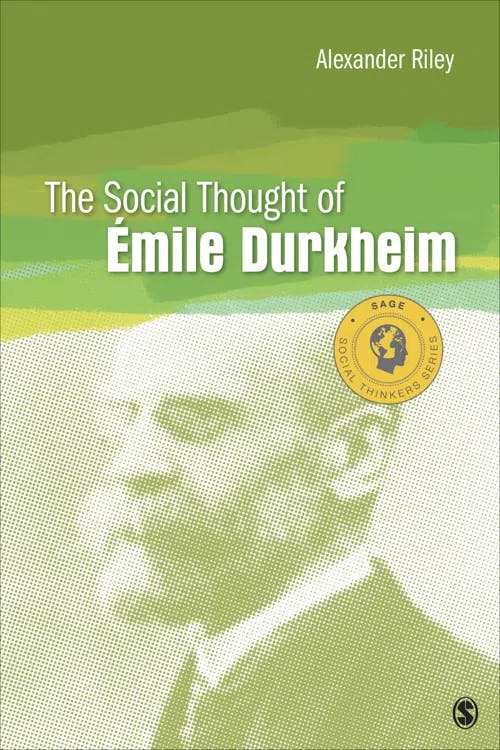 The Social Thought of Émile Durkheim book cover