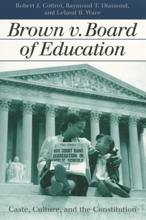 Brown v Board of Education book cover