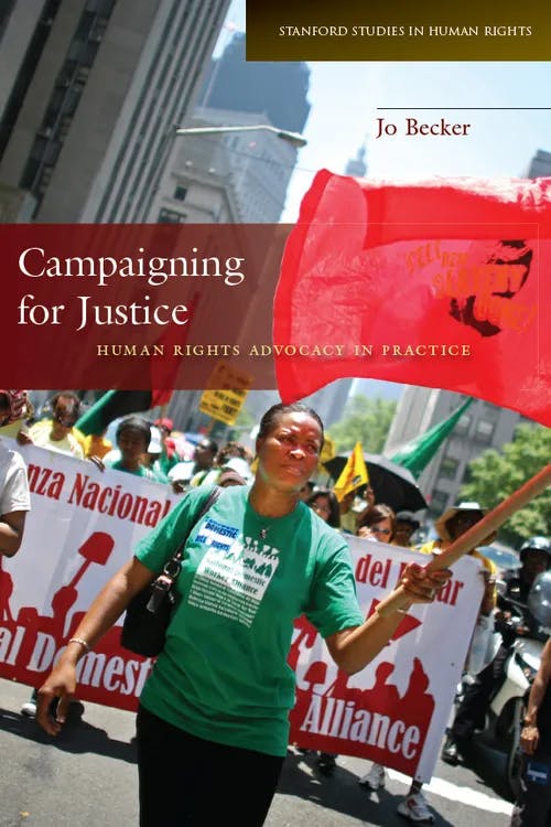 Campaigning for Justice book cover