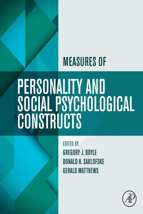 Measures of Personality and Social Psychological Construct book cover