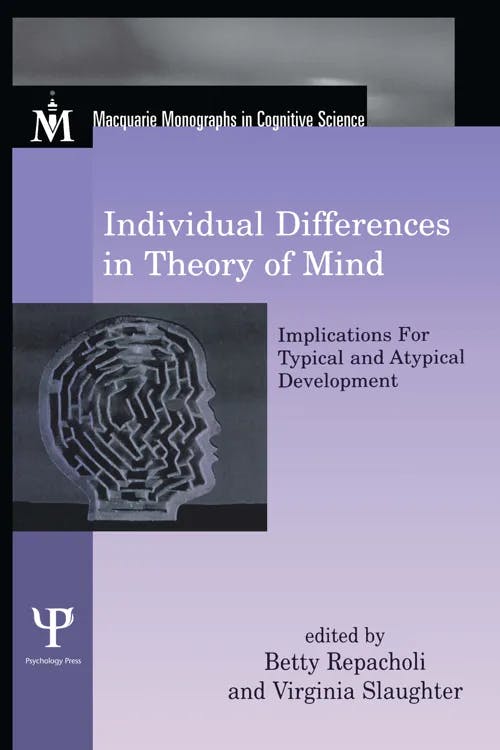 Individual Differences in Theory of Mind book cover