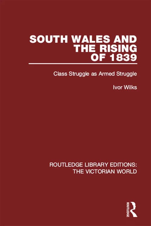 South Wales and the Rising of 1839 book cover