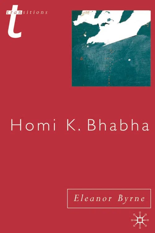 Homi K. Bhabha book cover