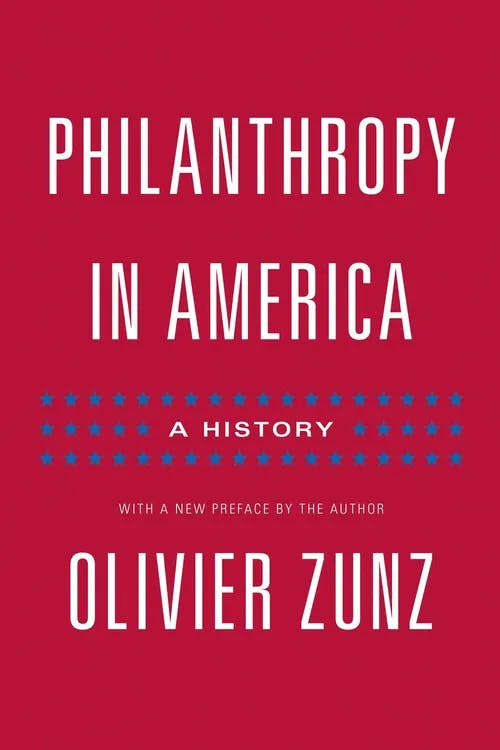 Philanthropy in America book cover