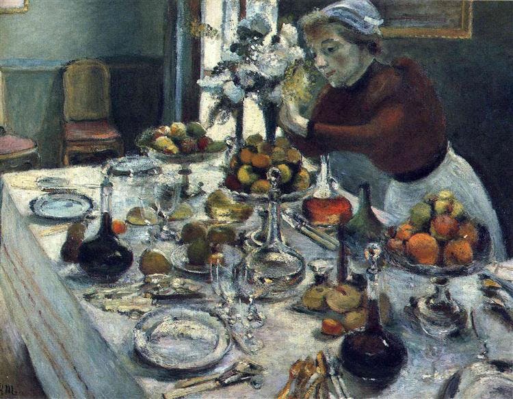 Matisse's The Dinner Table