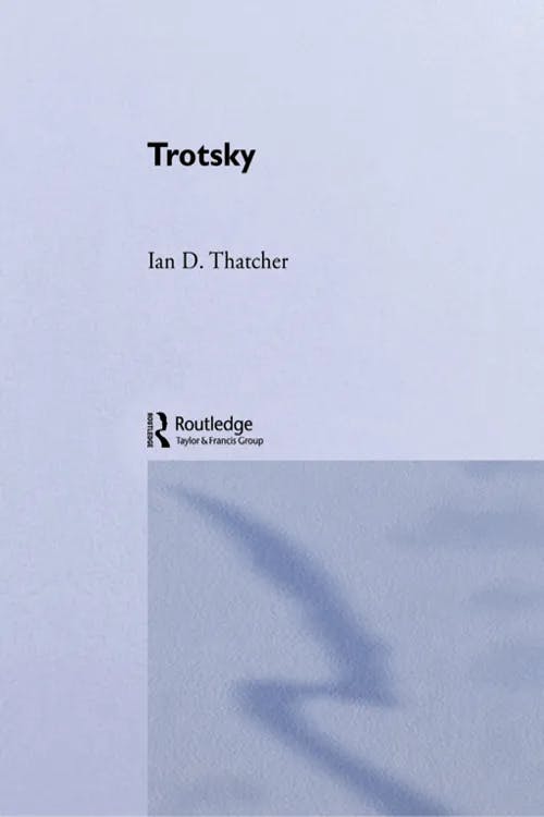 Trotsky book cover