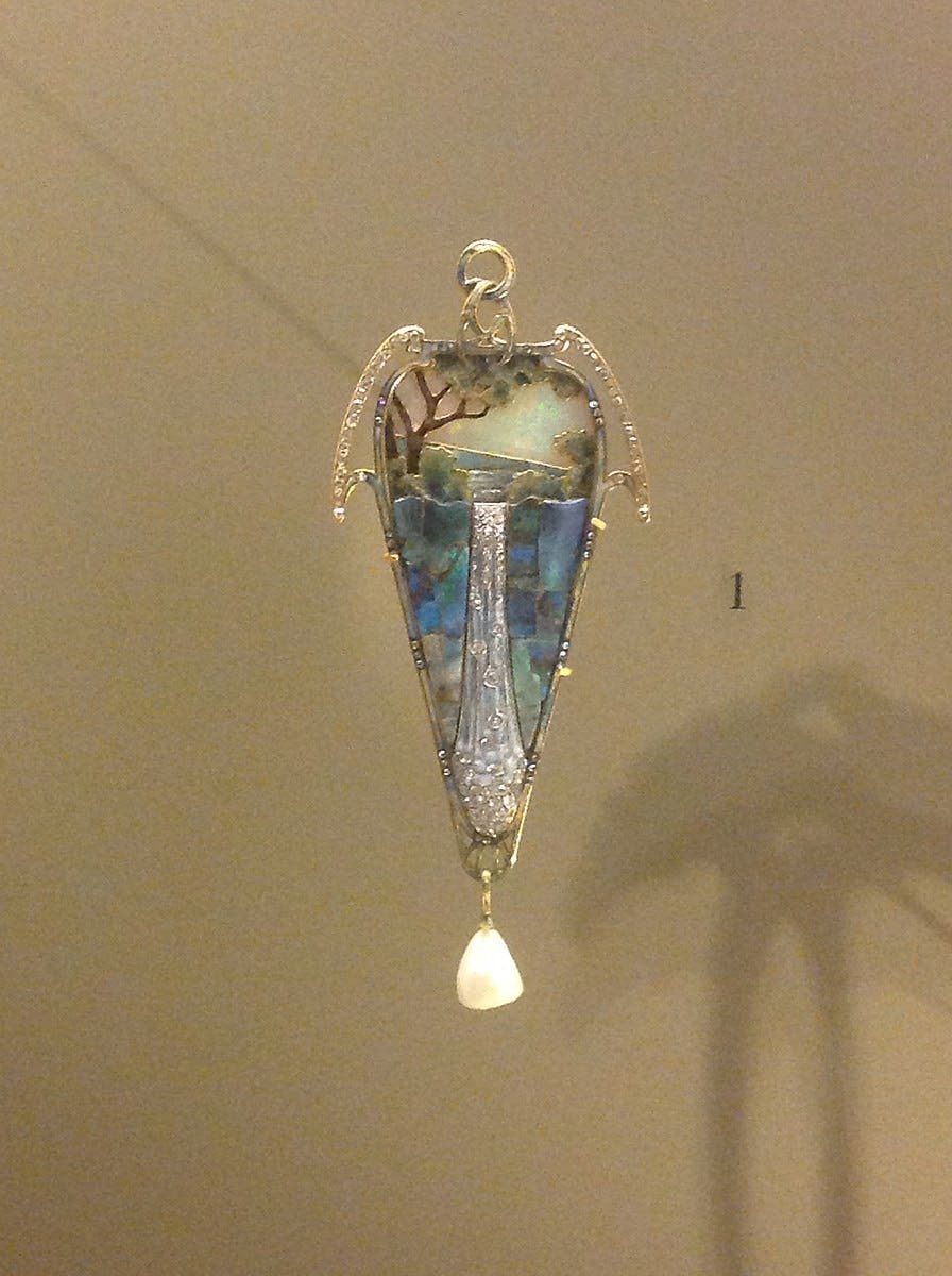 Cascade Pendant designed by Mucha