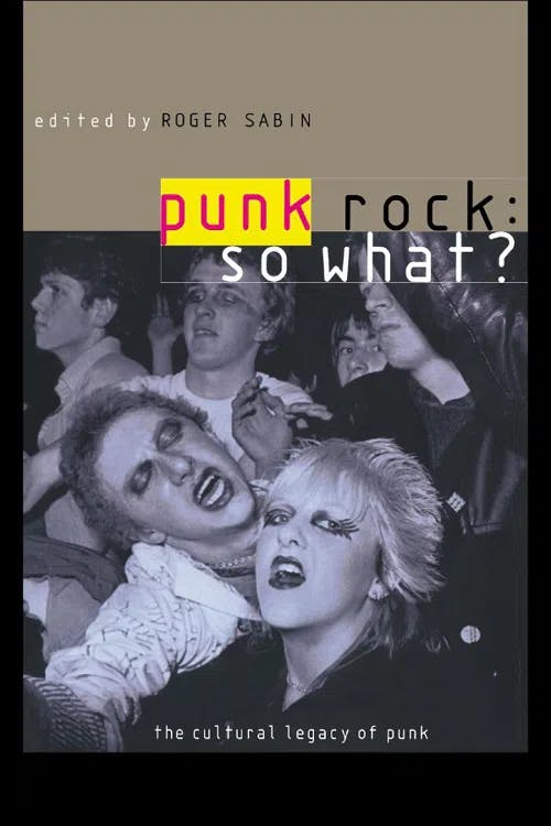 Punk Rock: So What? book cover