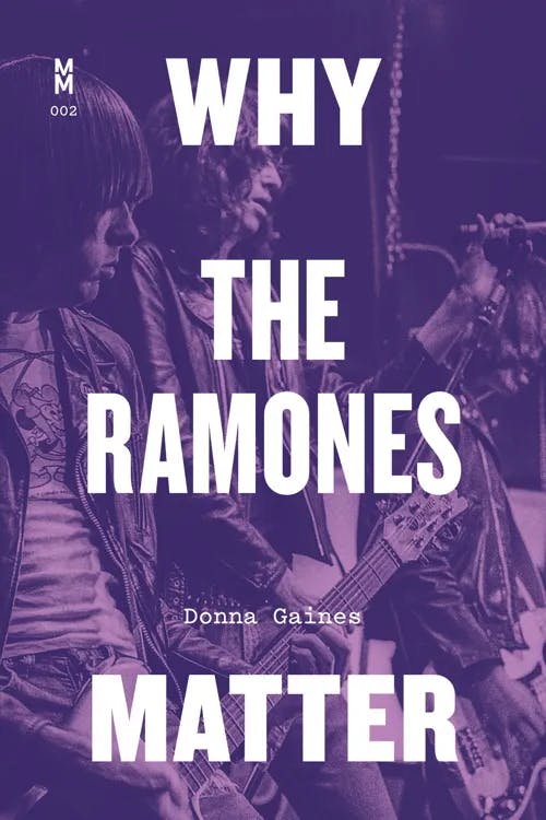 Why the Ramones Matter book cover