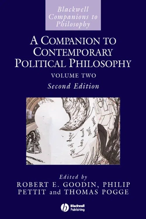 A Companion to Contemporary Political Philosophy, volume 2 book cover