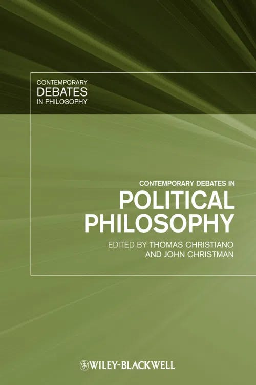 Contemporary Debates in Political Philosophy book cover