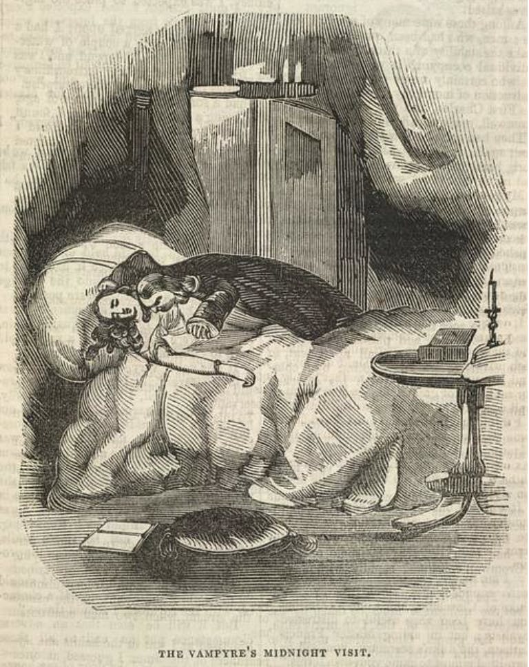 Varney the Vampire illustration