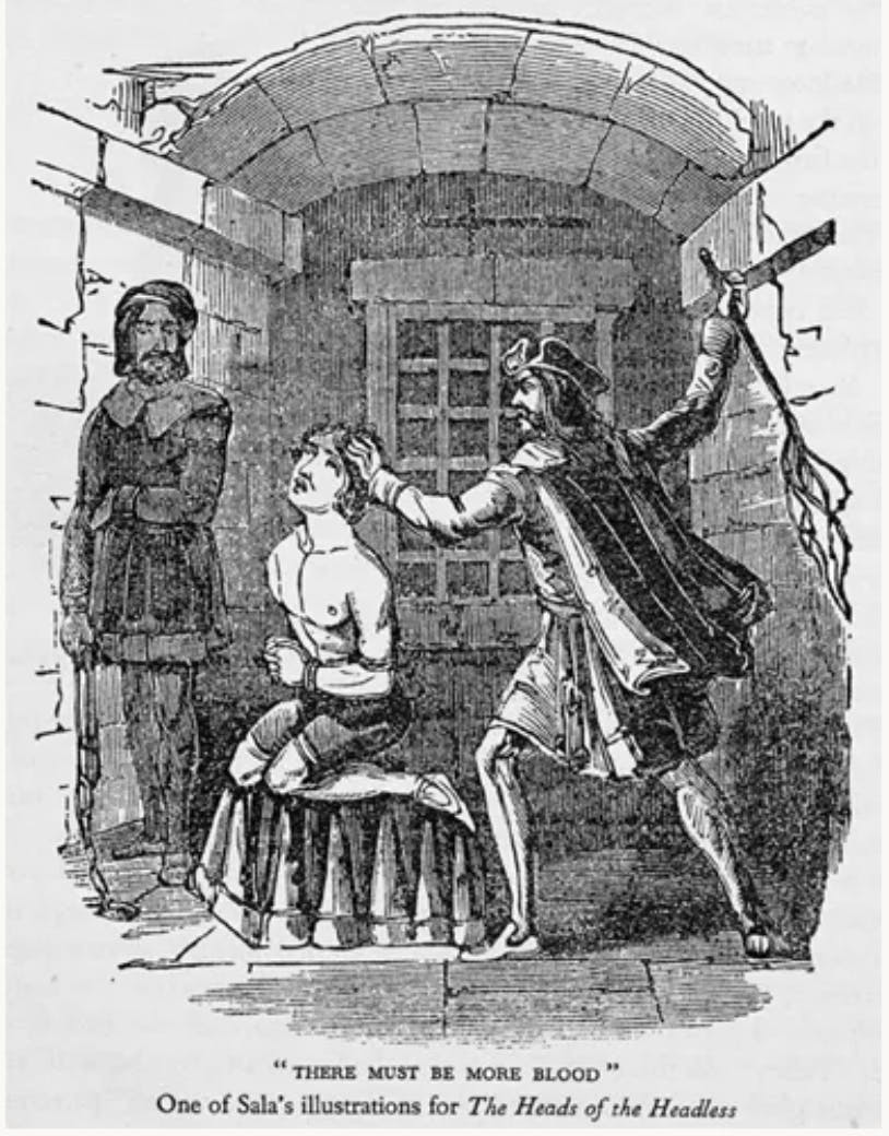 Sala’s illustration from Heads of the Headless 