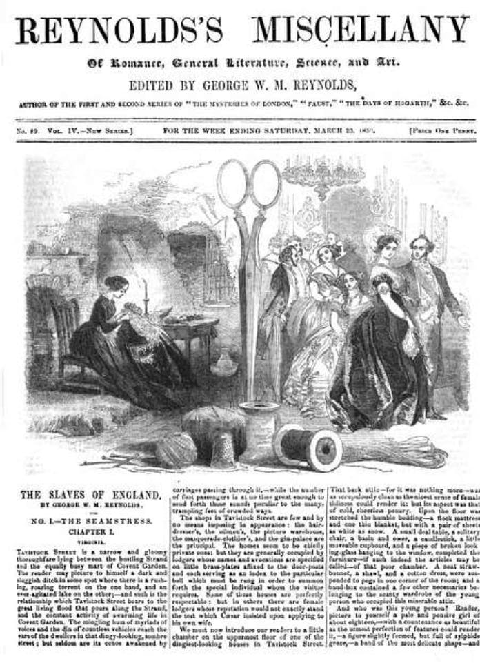 Illustration from The Seamstress