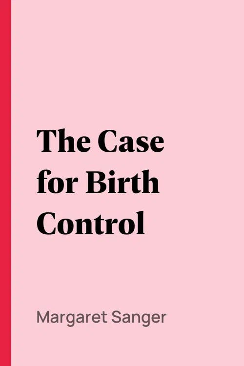 A Case for Birth Control book cover