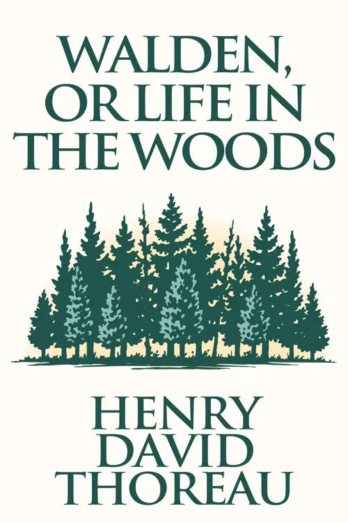 Walden; or, Life in the Woods book cover
