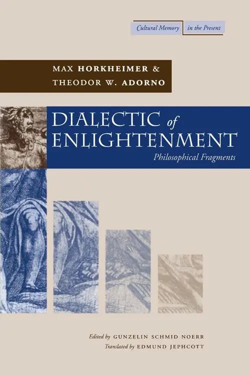 Dialectic of Enlightenment book cover